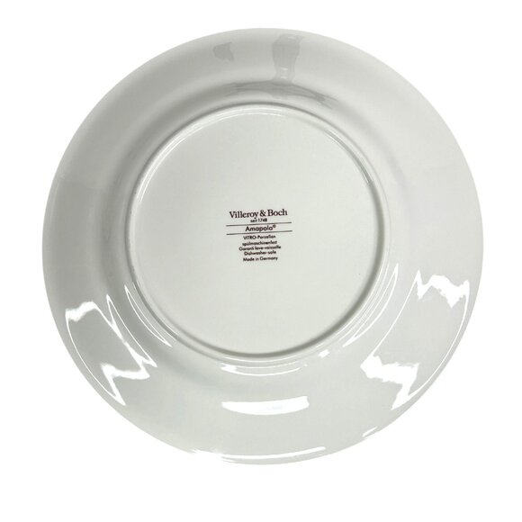Villeroy & Boch Amapola 12.5" Porcelain Dinner Plate Floral Germany - Picture 2 of 7